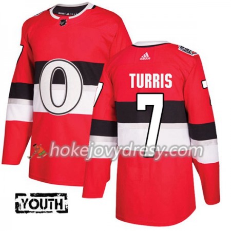 Dětské Hokejový Dres Ottawa Senators Kyle Turris 7 Červená 2017-2018 Adidas Classic Authentic